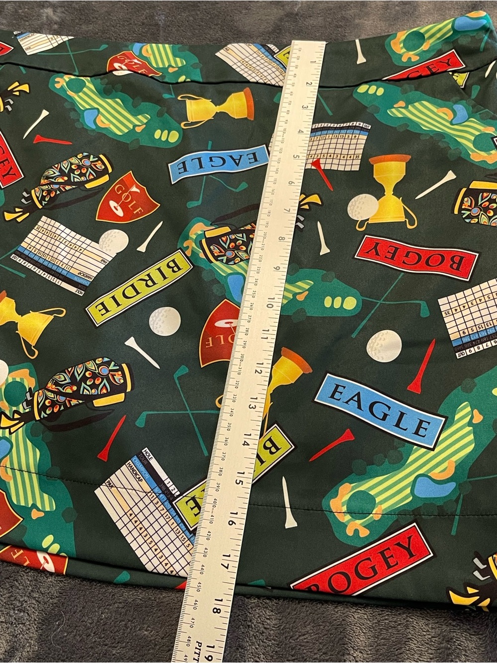 Loudmouth Ladies Golf Mini Skirt (Skort) Size 16 - Picture 5 of 10